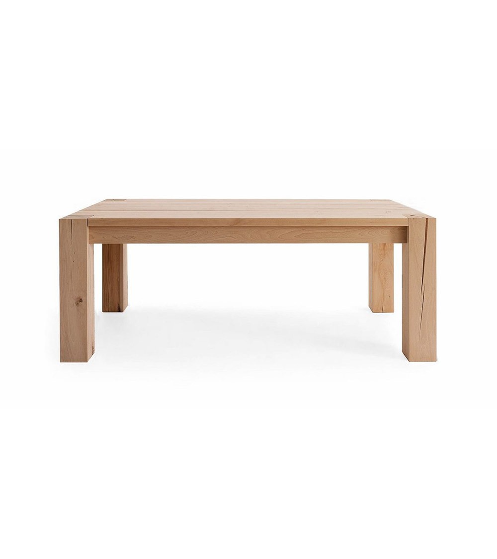 Mesa para comedor de madera de haya maciza