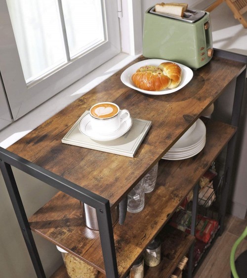 mueble estante para microondas mesa de cafe organizador cocina de