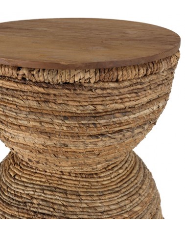 Taburete en madera de teca - Pics — Acomoda't